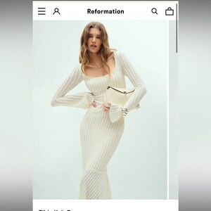 Reformation Tilda Knit Dress